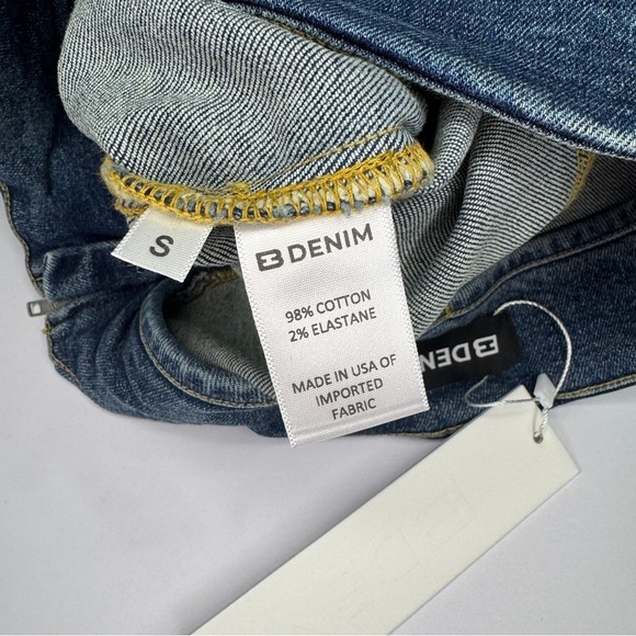 EB Denim Flared Split Hem Jeggings High Rise USA
Made Grunge Gradeschool Size S - Picture 6 of 10